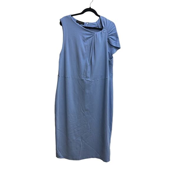 Eloquii light blue plus size dress - Picture 1 of 5
